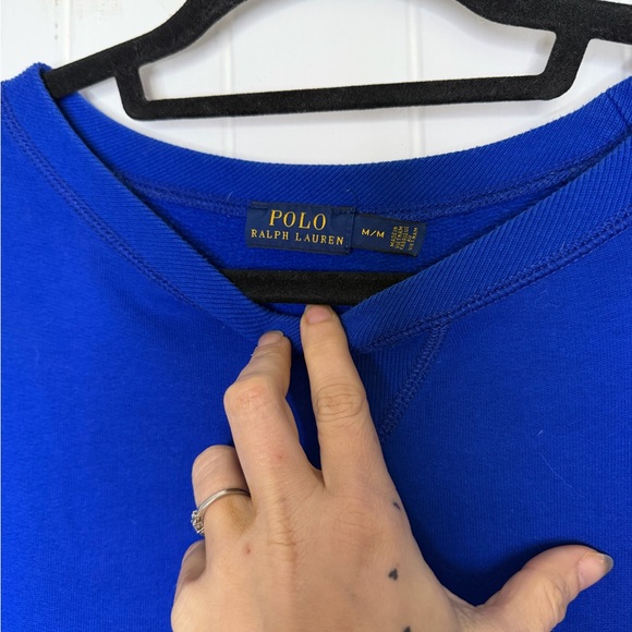 Polo Ralph Lauren Women's Vibrant Blue Crew Neck Sweater, size M - Picture 2 of 6